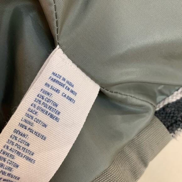 American Eagle Cotton Moto Jacket Blazer Size Large - Picture 6 of 6